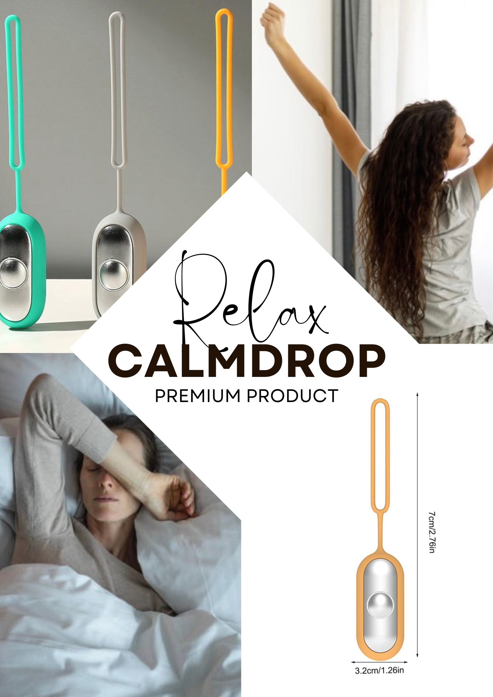 Calmdrop                            Intelligent sömnhjälpmedel handhållen mikroströms sömnapparat med ångestlindring och god effekt på djupsömnen.